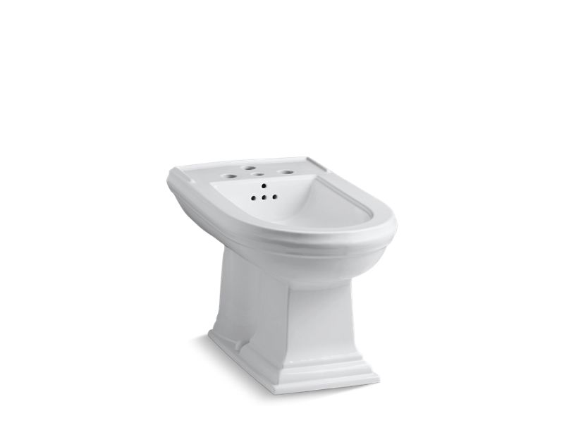 KOHLER 4886 Memoirs Vertical spray bidet with 4 faucet holes