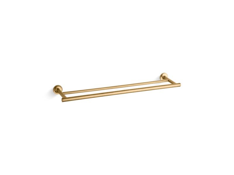 KOHLER 14375 Purist 24″ Double towel bar