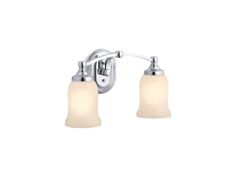 KOHLER K-11422-CP Bancroft Two-light sconce