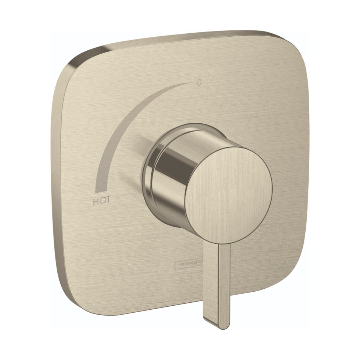 HANSGROHE 15718821 Brushed Nickel Ecostat E Modern Pressure Balance Trim