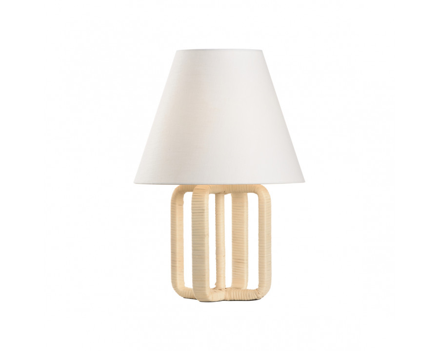 Wildwood – Dulce Table Lamp in Natural, Rattan