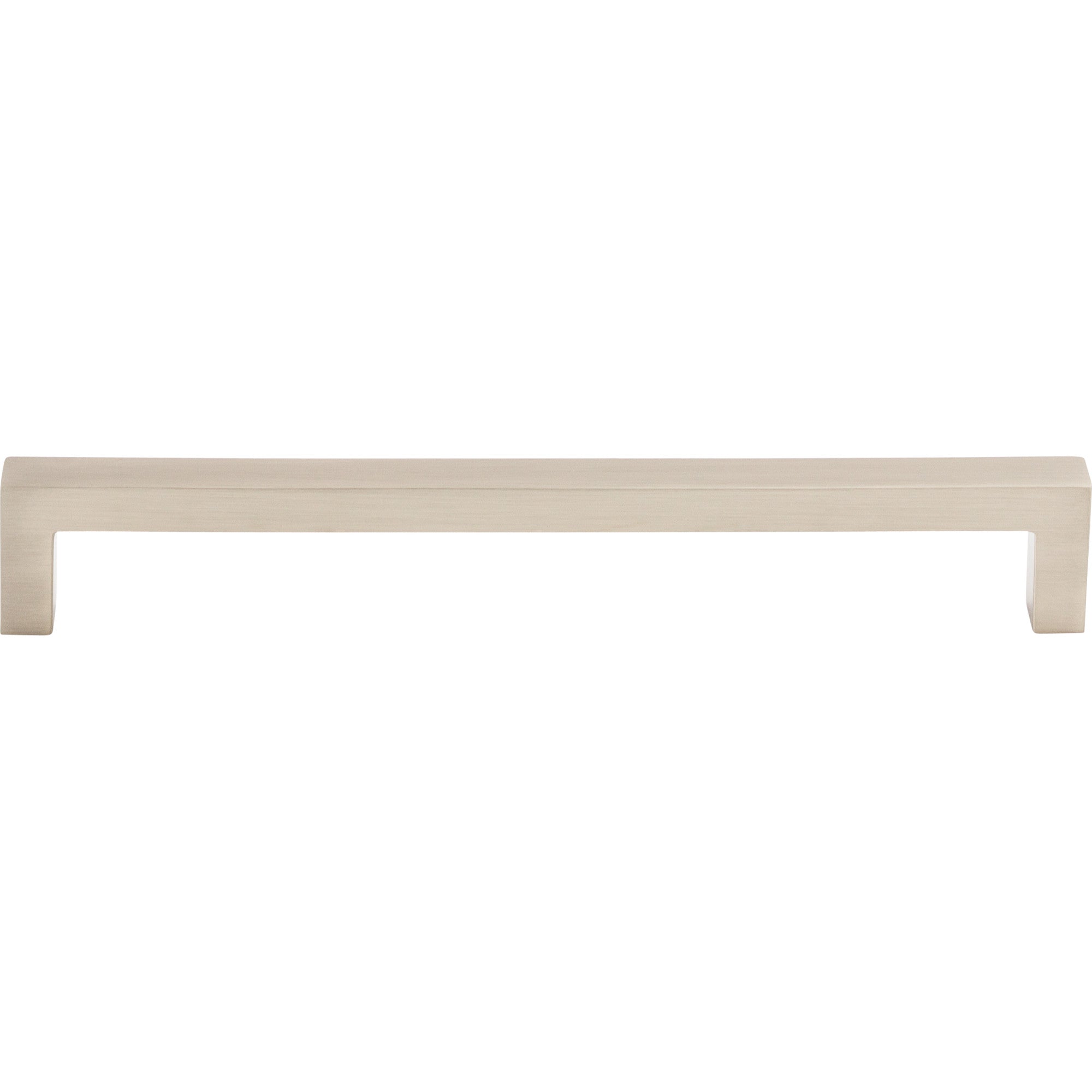 TOP KNOBS M2140 Square Bar 7 9/16″ Center to Center Bar Pull – Brushed Satin Nickel