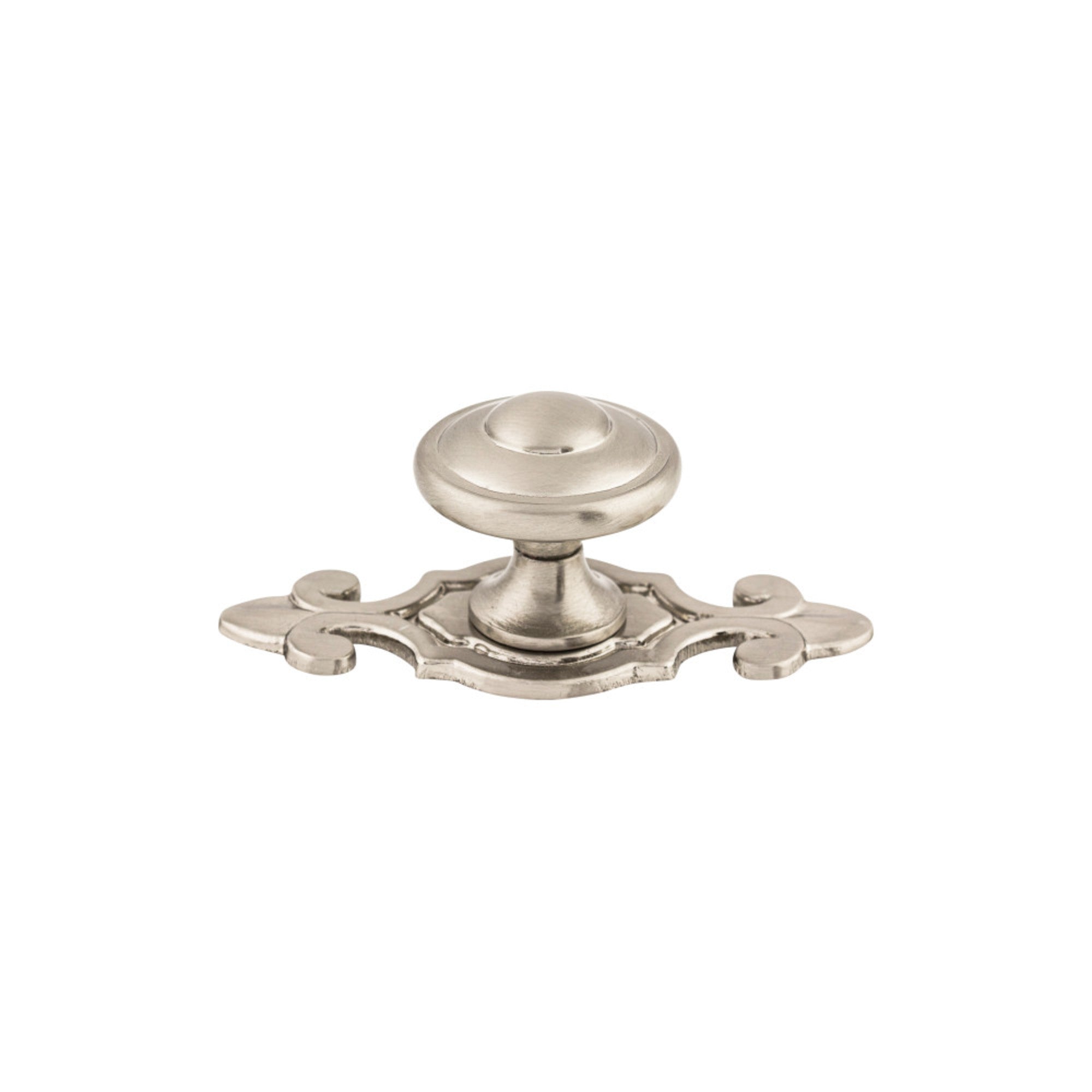 TOP KNOBS M2135 Canterbury 1 1/4″ Diameter Round Knob – Brushed Satin Nickel