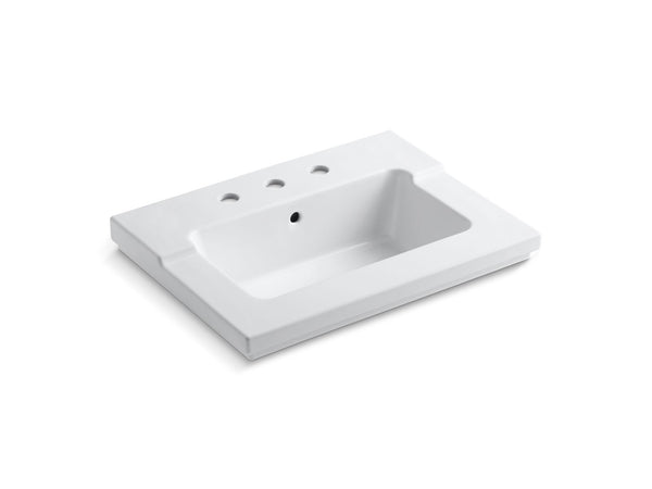 Tresham® Vanity-Top Bathroom Sink With 8″ Widespread Faucet Holes