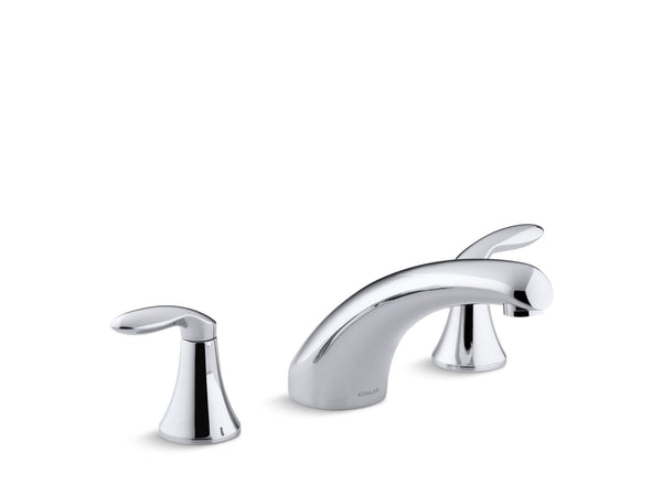 Coralais® Deck-Mount High-Flow Bath Faucet Trim With Lever Handles