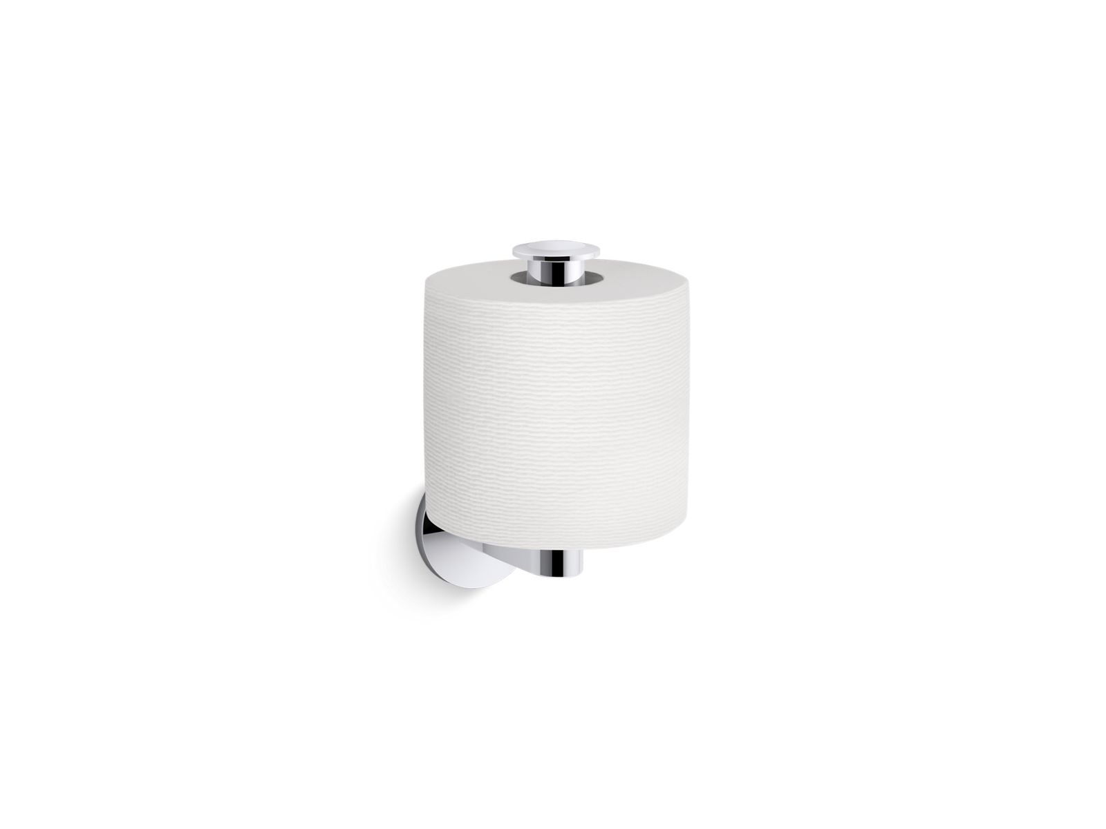 KOHLER K-78383-CP Components Vertical Toilet Paper Holder In Polished Chrome