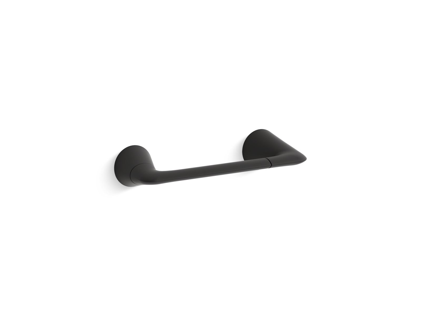 KOHLER K-24759-BL Modern Toilet Paper Holder In Matte Black