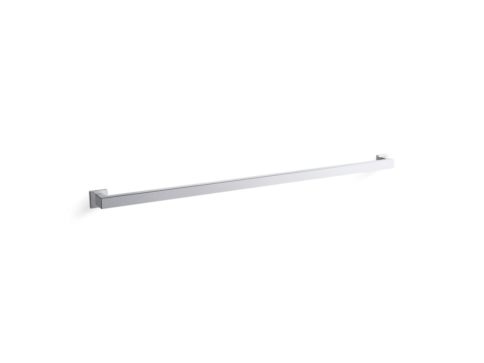 KOHLER K-23297-CP Square 42″ Grab Bar In Polished Chrome